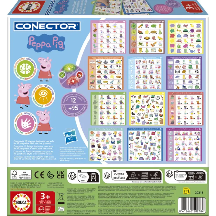 Educa Conector Juego de Mesa>Peppa pig