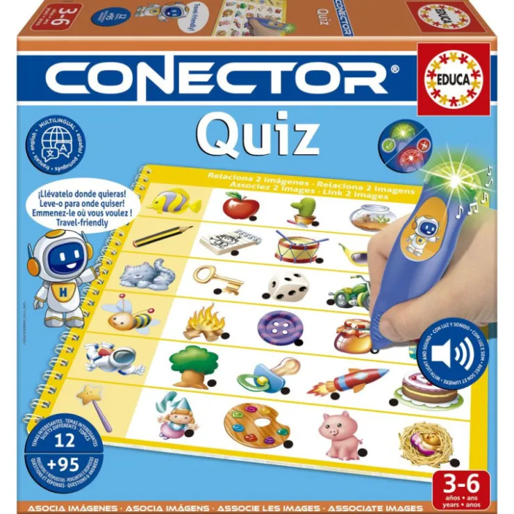 Educa Conector Quiz Juego Educativo>Otras marcas