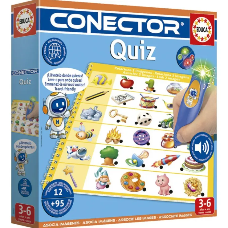Educa Conector Quiz Juego Educativo>Otras marcas
