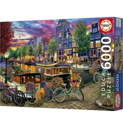 Educa Puzzle 6000 Piezas Bicicletas en Amsterdam - 20330><noscript><img width=