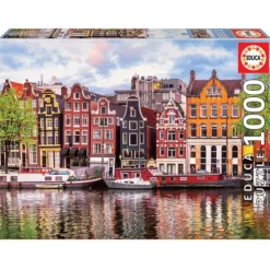 Educa Puzzle 1000 Piezas Casas Danzantes Ámsterdam - 18458>Otras marcas Online