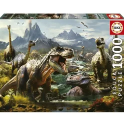 Educa Puzzle 1000 Piezas Dinosaurios Feroces - 19924>Otras marcas Hot