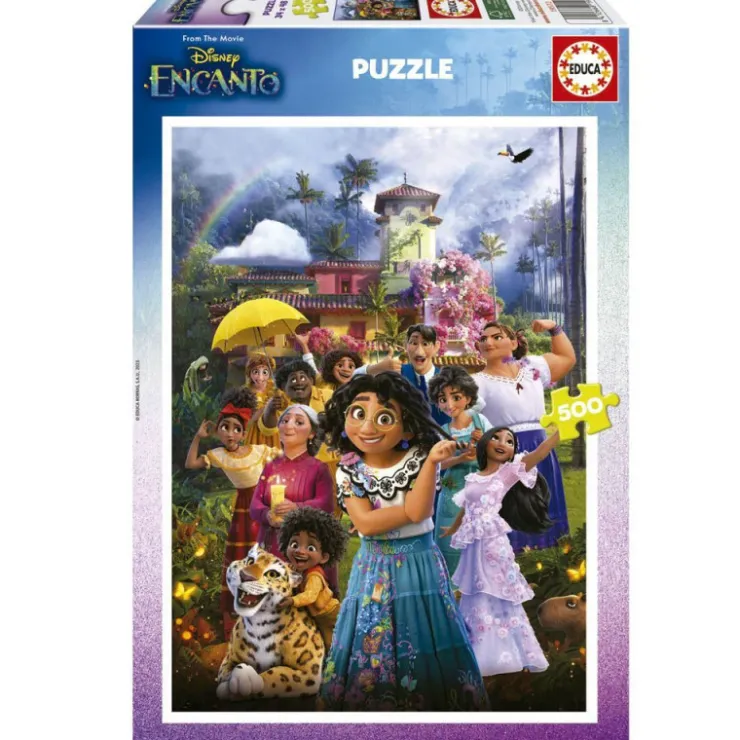 Educa Puzzle 500 Piezas Encanto - 19572>Disney Outlet