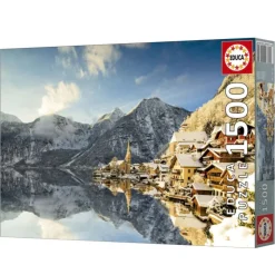 Educa Puzzle 1500 Piezas Invierno en Hallstatt - 20284><noscript><img width=