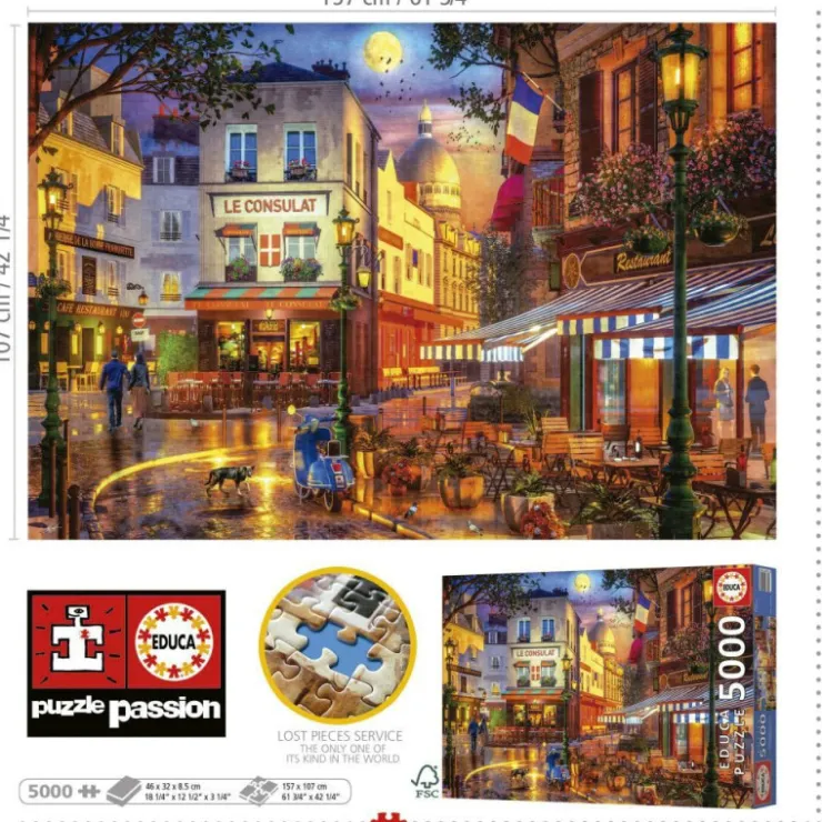 Educa Puzzle 5000 Piezas Le Consultant - 19950>Otras marcas Sale