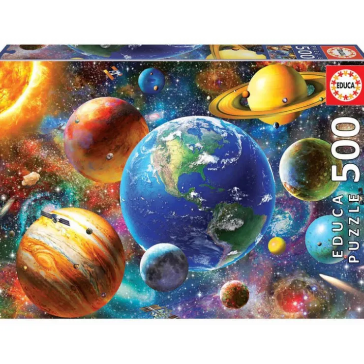 Educa Puzzle 500 Piezas Sistema Solar - 18449>Otras marcas