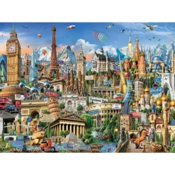 Educa Puzzle 2000 Piezas Símbolos de Europa - 17697>Otras marcas Best