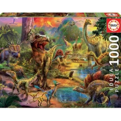 Educa Puzzle 1000 Piezas Tierra de Dinosaurios - 17655>Otras marcas