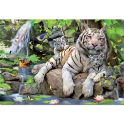 Educa Puzzle 1000 Piezas Tigres Blancos de Bengala - 14808>Otras marcas Discount