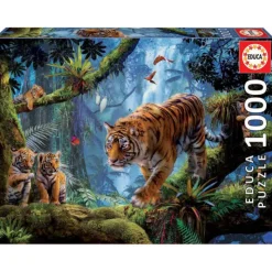 Educa Puzzle 1000 Piezas Tigres en el Árbol - 17662>Otras marcas Clearance