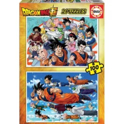 Educa Puzzle 2 x 100 Piezas Dragon Ball - 18214>Dragonball Best