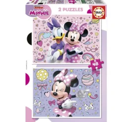 Educa Puzzle 2 x 48 Piezas Minnie - 19674>Disney New