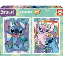 Educa Puzzle 2 x 500 Piezas Stitch - 19732>Disney Outlet