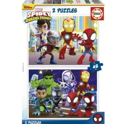 Educa Puzzle 2 x 48 Piezas Spidey And His amazing - 19678>Spidey and his amazing friends Outlet