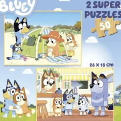 Educa Puzzle Madera 2 x 50 Piezas - 19408>Bluey Sale
