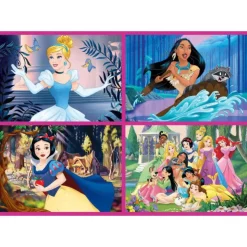 Educa Puzzle Multi 4 Princess 50-80-100-150 Piezas - 17637>Disney Online