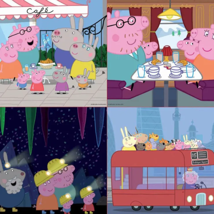 Educa Puzzle Progresivo 6-9-12-16 Piezas Maleta - 18112>Peppa pig Best