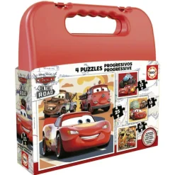 Educa Puzzle Progresivo 12-16-20-25 Piezas Cars en Maleta - 19677>Disney Hot