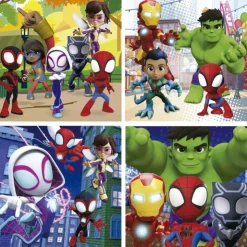 Educa Puzzle Progresivo 6-9-12-16 Piezas en Maleta - 19580>Spidey and his amazing friends Clearance