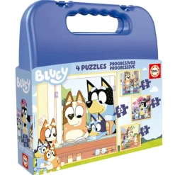 Educa Puzzle Progresivo 12-16-20-25 Piezas Maleta - 19830>Bluey Clearance