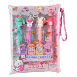 Estuche de Papelería con 4 Bolígrafos de Gel>Otras marcas Clearance