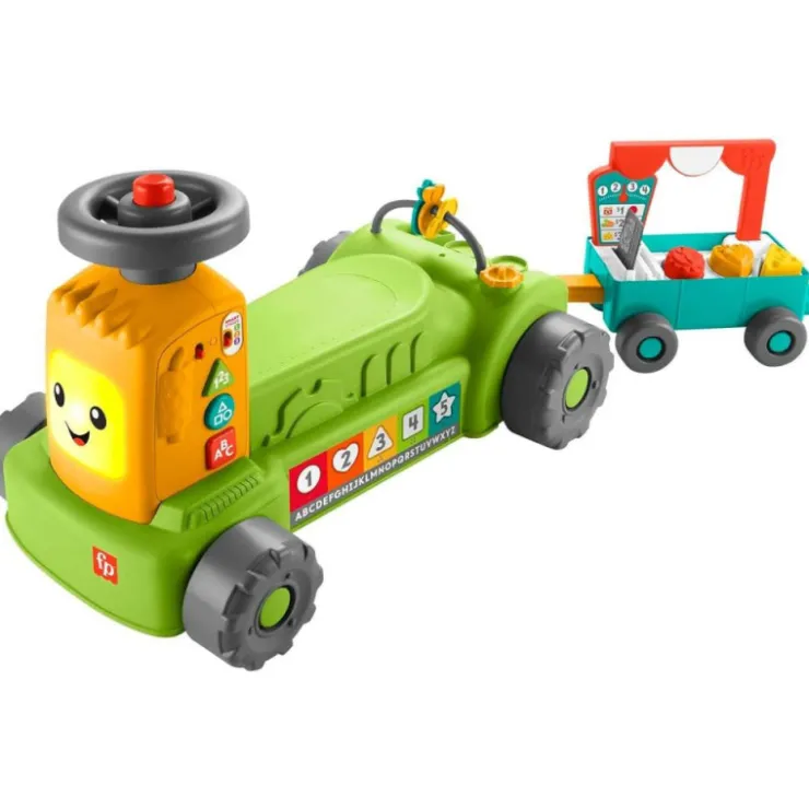 Fisher-Price Ríe y Aprende Tractor 4 en 1 Correpasillos>Fisher price Outlet