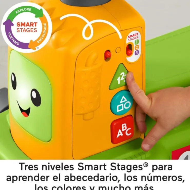 Fisher-Price Ríe y Aprende Tractor 4 en 1 Correpasillos>Fisher price Outlet