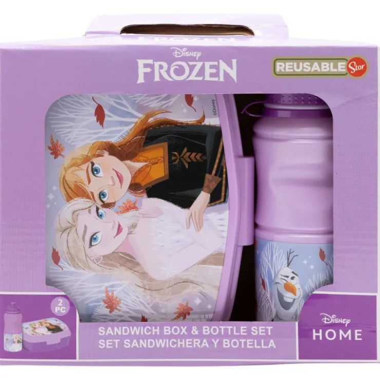 Autum Leaves Set Sandwichera y Botella>Frozen Online