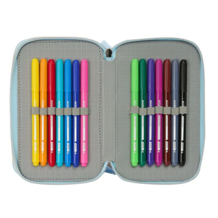 Ice Magic Plumier Triple 37 Piezas>Frozen Hot