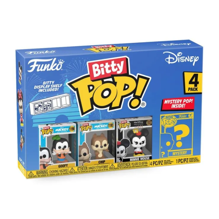 Funko Bitty Pop! Pack 4 Figuras De Vinilo Serie 4 Varios Modelos>Disney Sale
