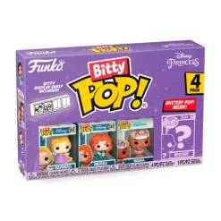 Bitty Pop! Disney Princess 4 Figuras De Vinilo Serie 4 Varios Modelos>Funko Discount