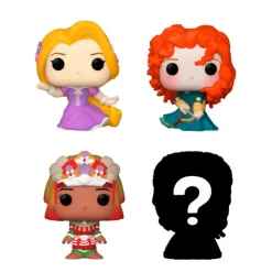 Bitty Pop! Disney Princess 4 Figuras De Vinilo Serie 4 Varios Modelos>Funko Discount