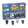 Bitty Pop! Marvel Pack 4 Figuras de Vinilo Miles Morales>Funko