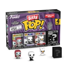 Funko Bitty Pop! Pesadilla Antes De Navidad Pack 4 Figuras De Vinilo Serie 3>Disney Hot