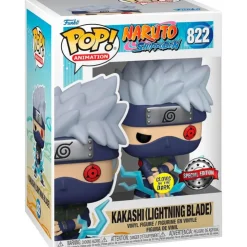 Funko Pop! & Tee Shippuden Pack Figura Kakashi Edición Especial Brilla en la Oscuridad con Camiseta Talla L>Naruto Discount