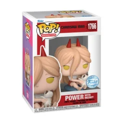 Pop! Animation Chainsaw Man Figura de Vinilo Power con Meowy Edición Especial>Funko Clearance