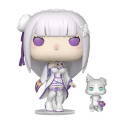 Pop! Animation Re: Zero Figura de Vinilo Emilia con Puck>Funko Online