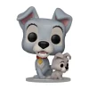 Pop! Disney La Dama y el Vagabundo Figura de Vinilo Tramp con Cachorro>Funko
