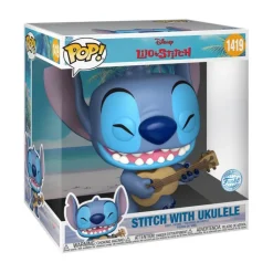 Funko Pop! Lilo & Stitch Figura de Vinilo Stitch con Ukelele 25 cm Edición Especial>Disney Outlet