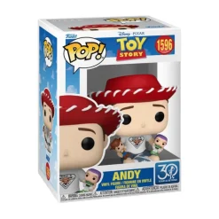 Funko Pop! Pixar Toy Story Figura de Vinilo Andy 30 Aniversario>Disney New