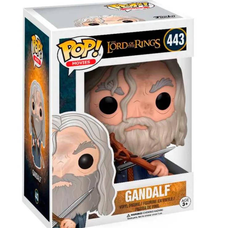 Pop! Movies Señor de los Anillos Figura de Vinilo Gandalf>Funko