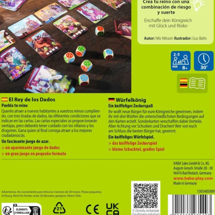 Haba el Rey de los Dados Juego de Mesa>Otras marcas Hot