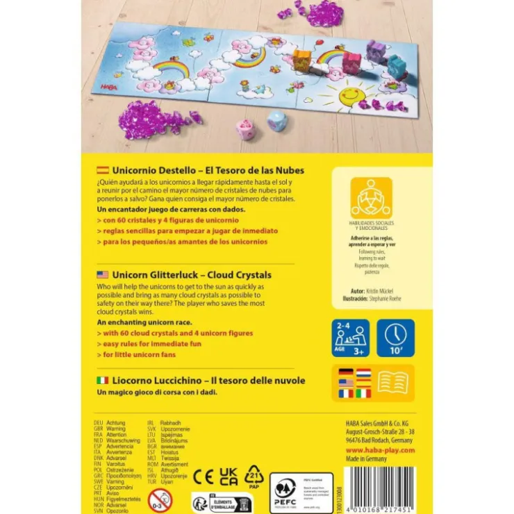 Haba Unicornio Destello El Tesoro de las Nubes Juego de Mesa>Otras marcas New