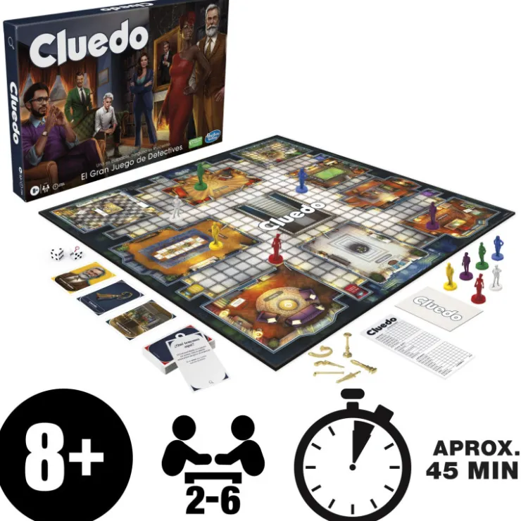 Cluedo Juego de Mesa>Hasbro gaming Outlet