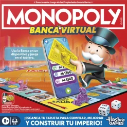 Monopoly Banca Virtual Juego de Mesa>Hasbro gaming Best