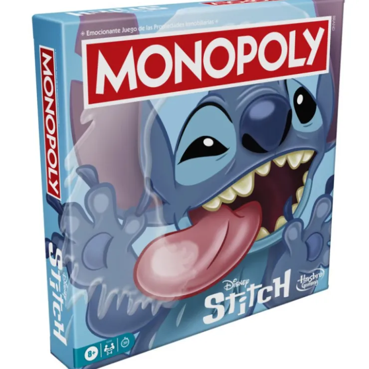Monopoly Stitch Juego de Mesa>Hasbro gaming Outlet