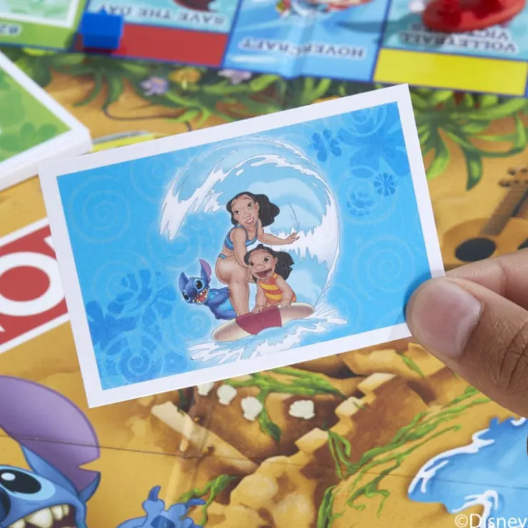 Monopoly Stitch Juego de Mesa>Hasbro gaming Outlet