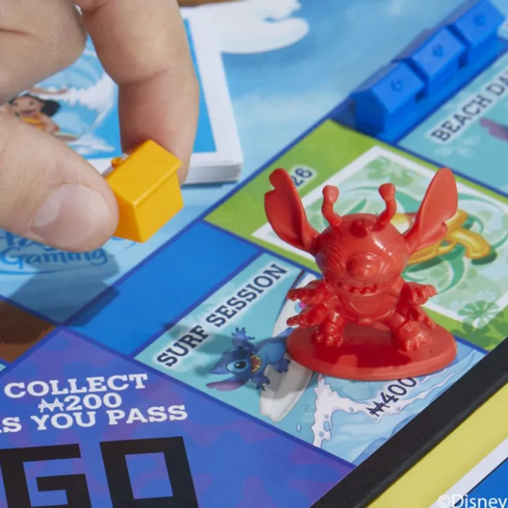 Monopoly Stitch Juego de Mesa>Hasbro gaming Outlet