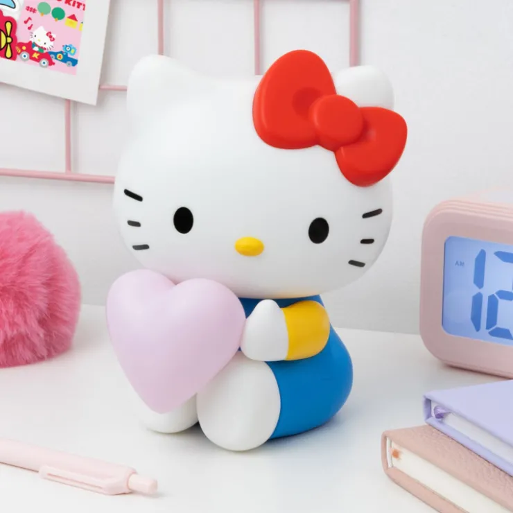 Hello Kitty Lámpara 3D con Corazón>Otras marcas
