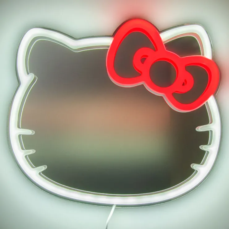 Hello Kitty Luz Led Neón para Espejo>